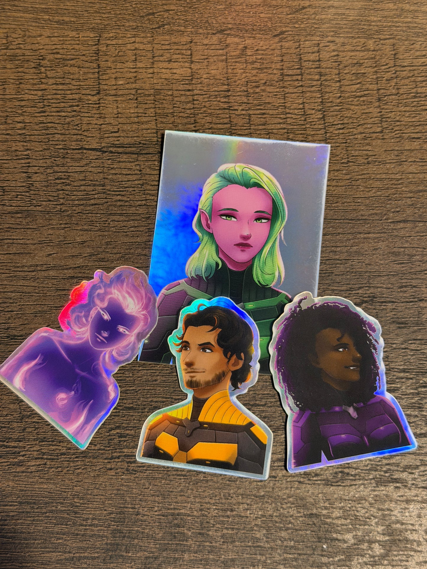 4 Pack of Spike’s Last Life Stickers